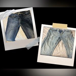 2 Men’s Jeans Pants Old navy & hollister